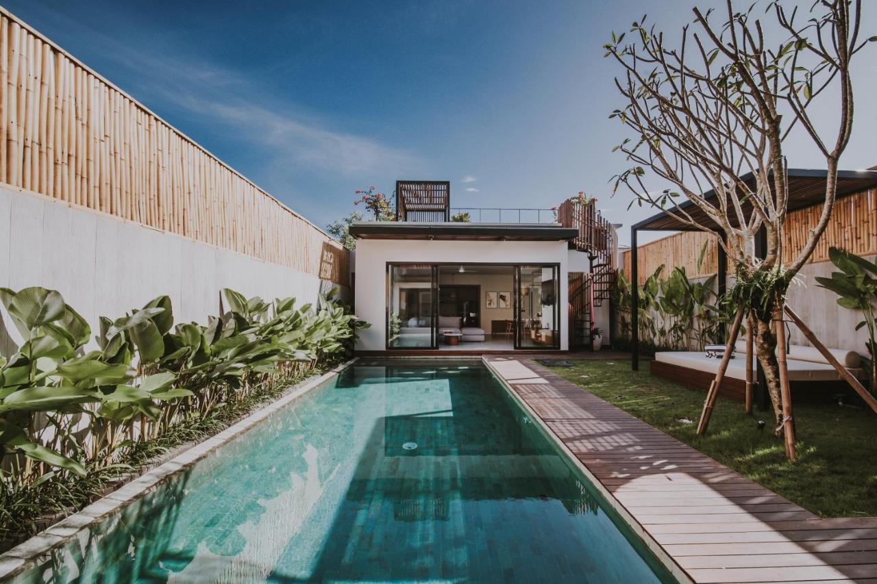 New 4 Bedroom 5 Min Walk To Berawa Beach Enclosed Livng Canggu Exteriör bild