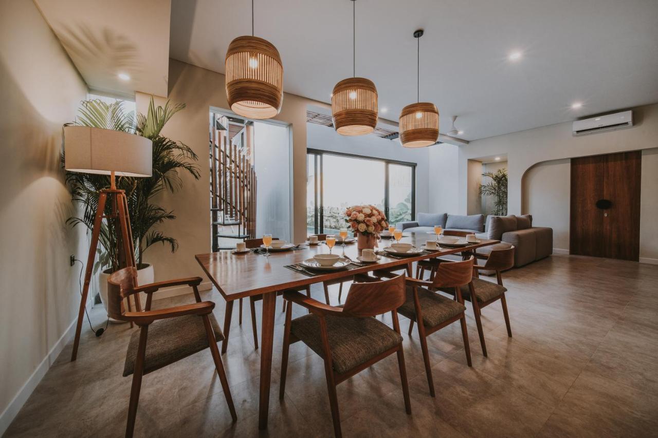 New 4 Bedroom 5 Min Walk To Berawa Beach Enclosed Livng Canggu Exteriör bild