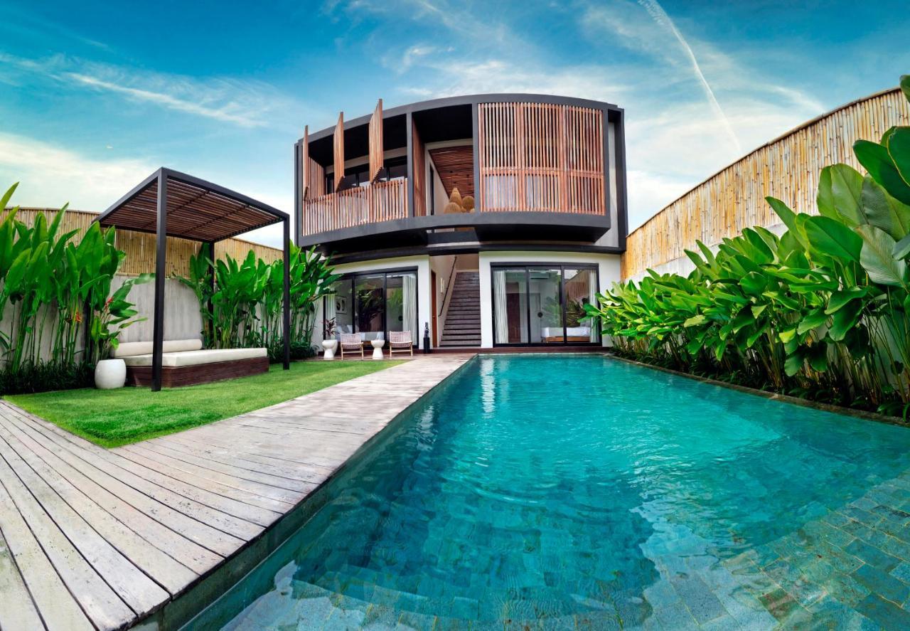 New 4 Bedroom 5 Min Walk To Berawa Beach Enclosed Livng Canggu Exteriör bild